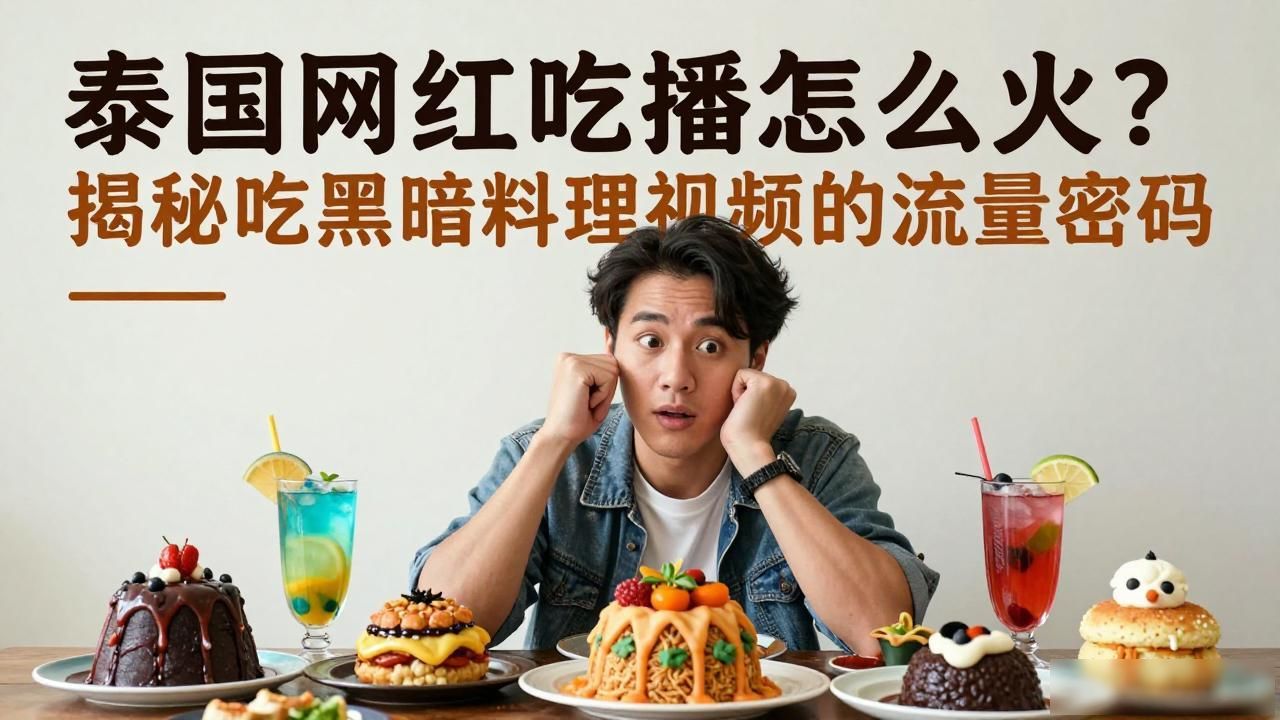 黑暗料理吃的视频_泰国黑暗世界_泰国网红吃黑暗料理视频,